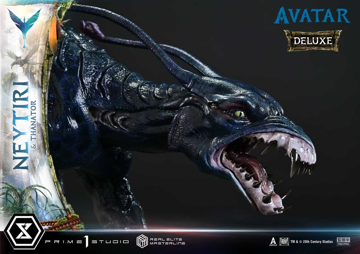 Avatar (Film) Real Elite Masterline Series Statue 1/4 Neytiri & Thanator Deluxe Bonus Version 75 cm