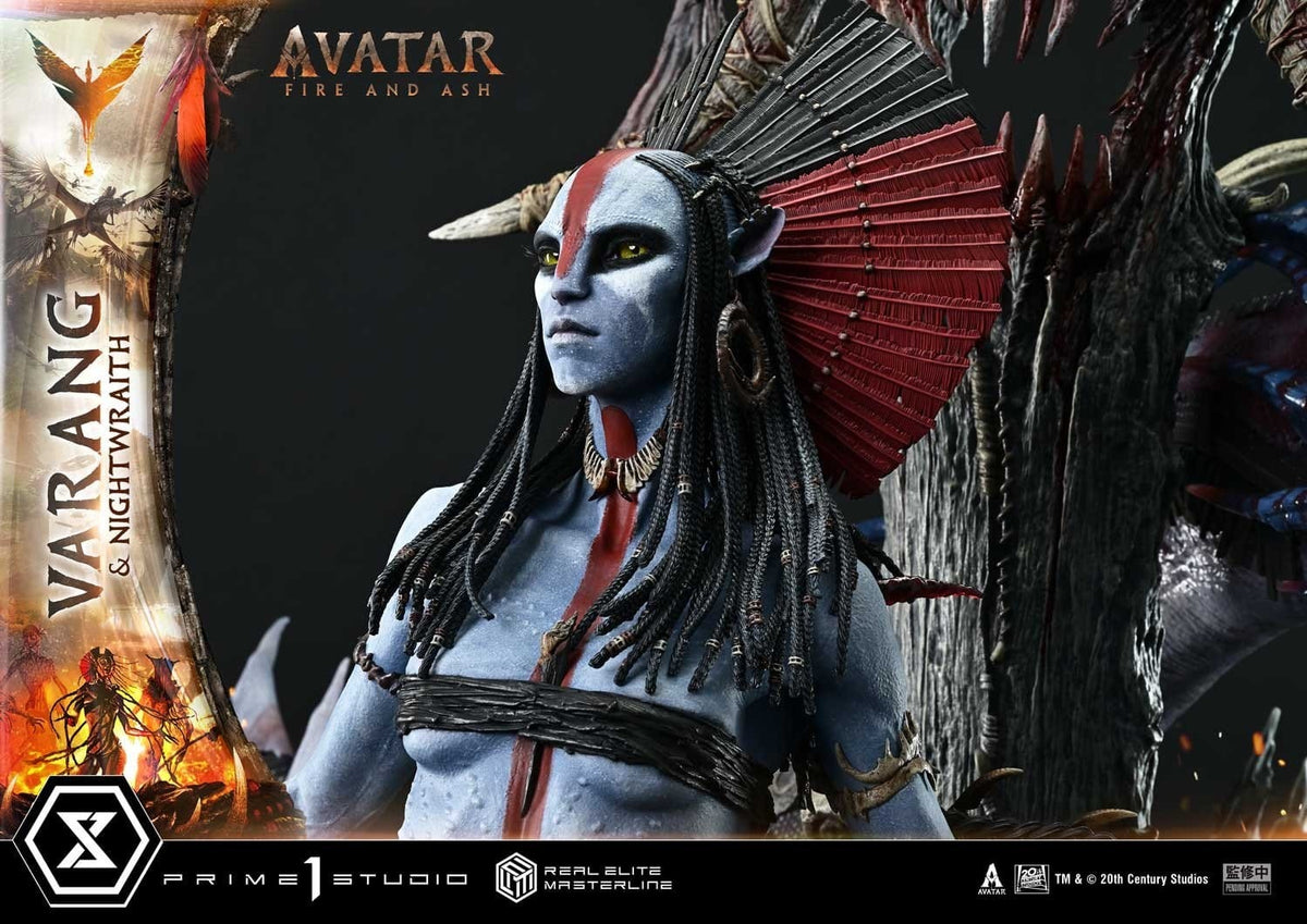 Avatar: Fire and Ash (Film) Real Elite Masterline Series Statue 1/4 Varang & Nightwraith Avatar Legacy Collection 96 cm