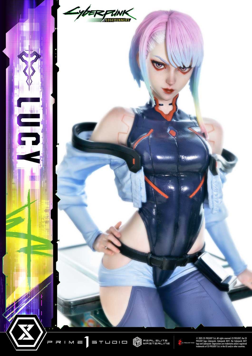 Cyberpunk: Edgerunners Real Elite Masterline Series Statue 1/4 Lucy 50 cm