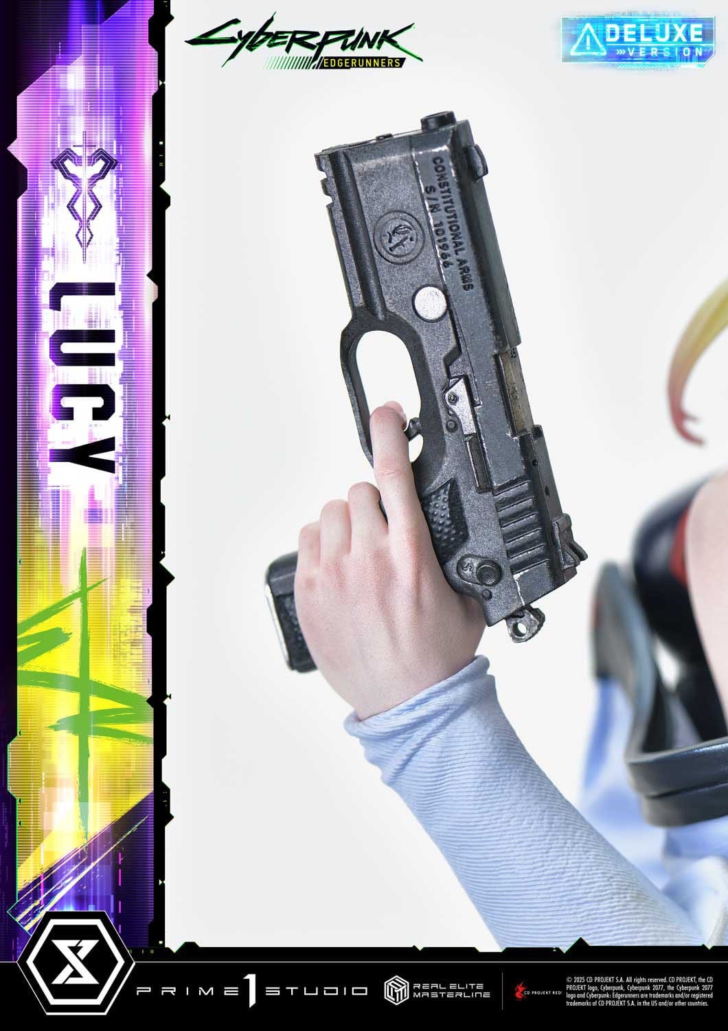 Cyberpunk: Edgerunners Real Elite Masterline Series Statue 1/4 Lucy Deluxe Version 50 cm