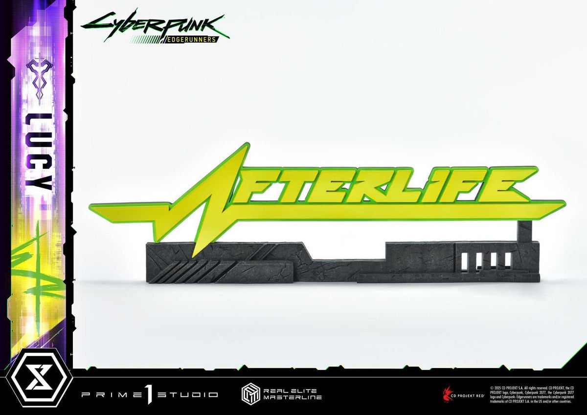 Cyberpunk: Edgerunners Real Elite Masterline Series Statue 1/4 Deluxe Bonus Version 50 cm