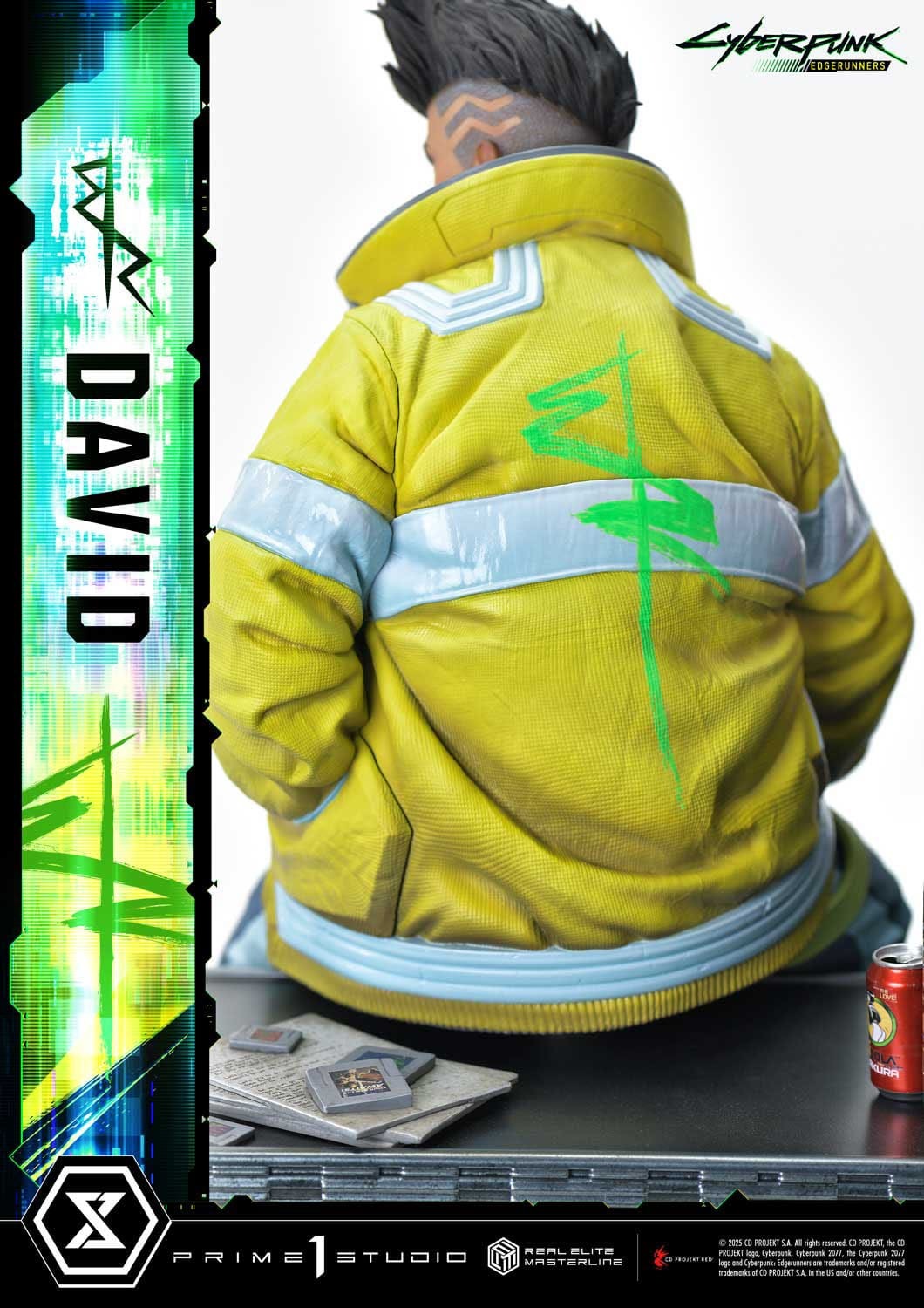 Cyberpunk: Edgerunners Real Elite Masterline Series Statue 1/4 David 58 cm