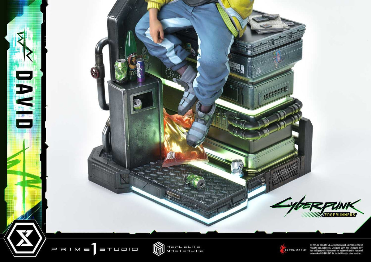 Cyberpunk: Edgerunners Real Elite Masterline Series Statue 1/4 David 58 cm