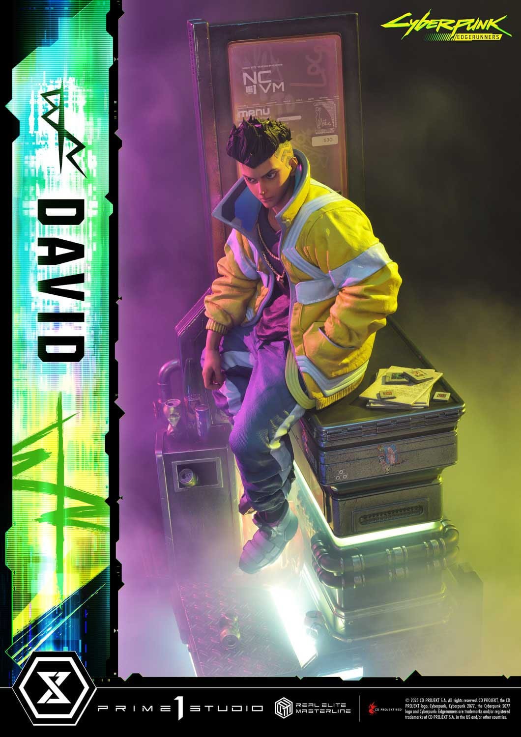 Cyberpunk: Edgerunners Real Elite Masterline Series Statue 1/4 David 58 cm