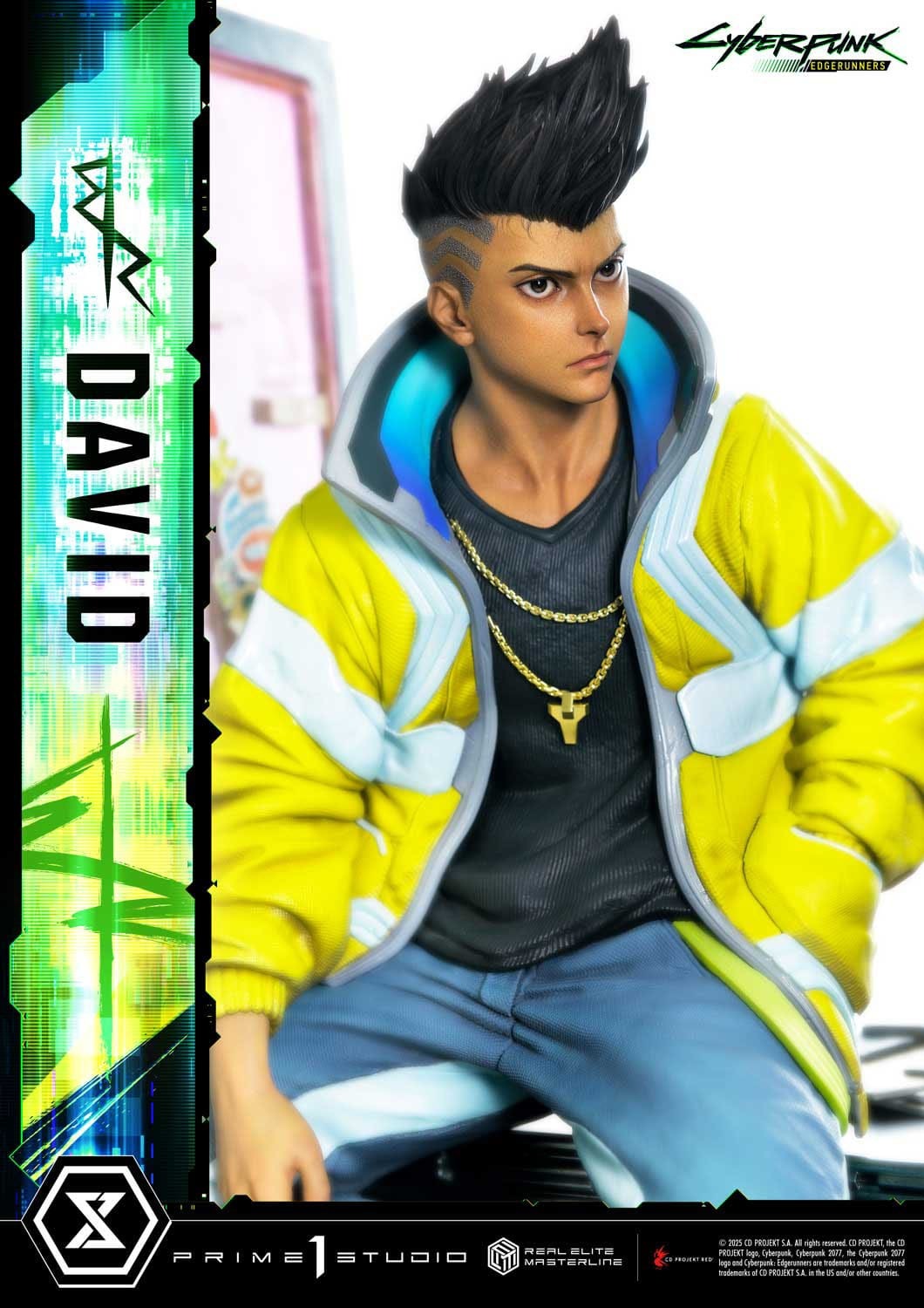 Cyberpunk: Edgerunners Real Elite Masterline Series Statue 1/4 David 58 cm