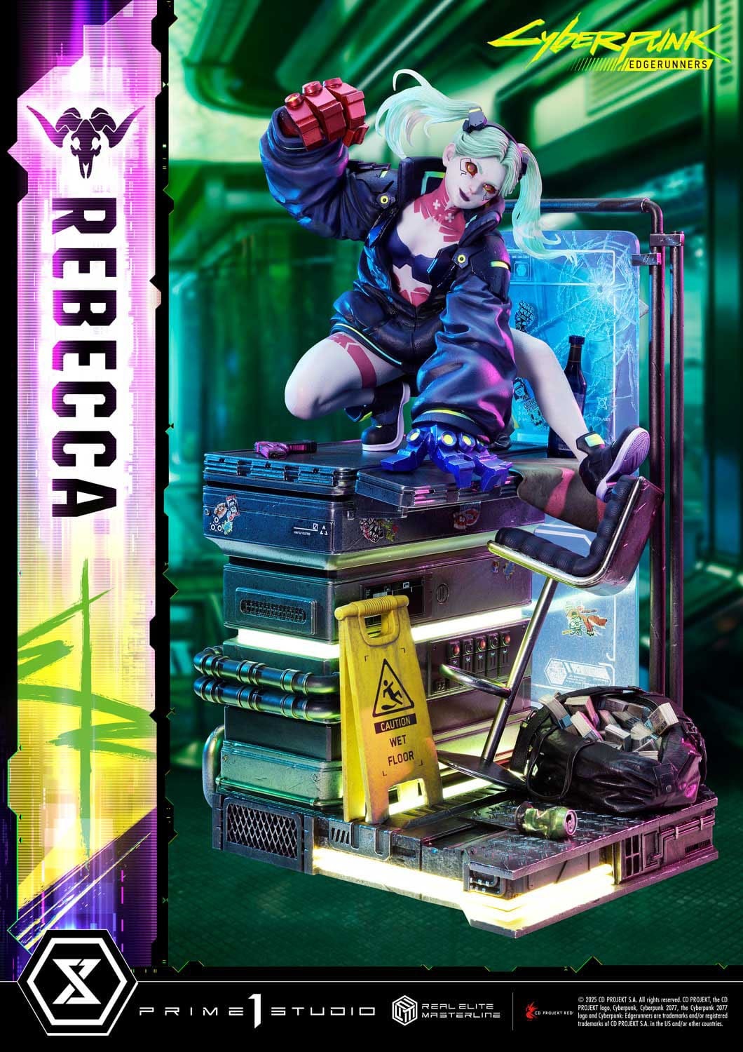 Cyberpunk: Edgerunners Real Elite Masterline Series Statue 1/4 Rebecca 54 cm