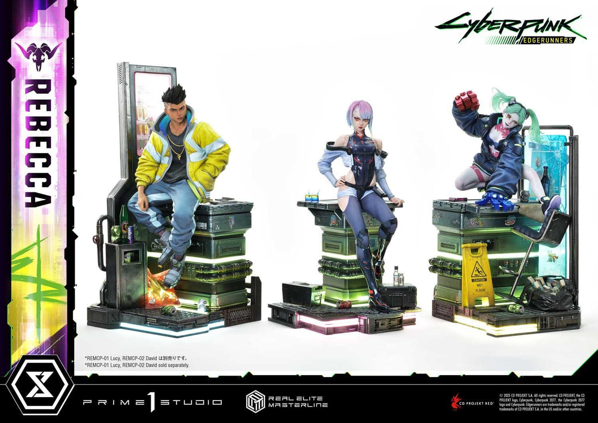 Cyberpunk: Edgerunners Real Elite Masterline Series Statue 1/4 Rebecca Deluxe Version 54 cm