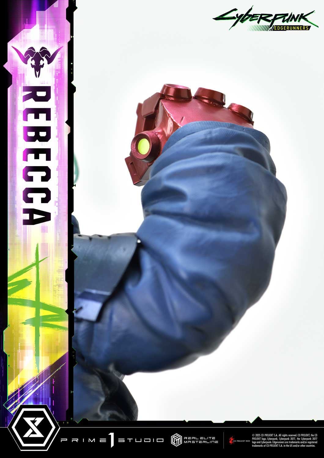 Cyberpunk: Edgerunners Real Elite Masterline Series Statue 1/4 Rebecca Deluxe Version 54 cm