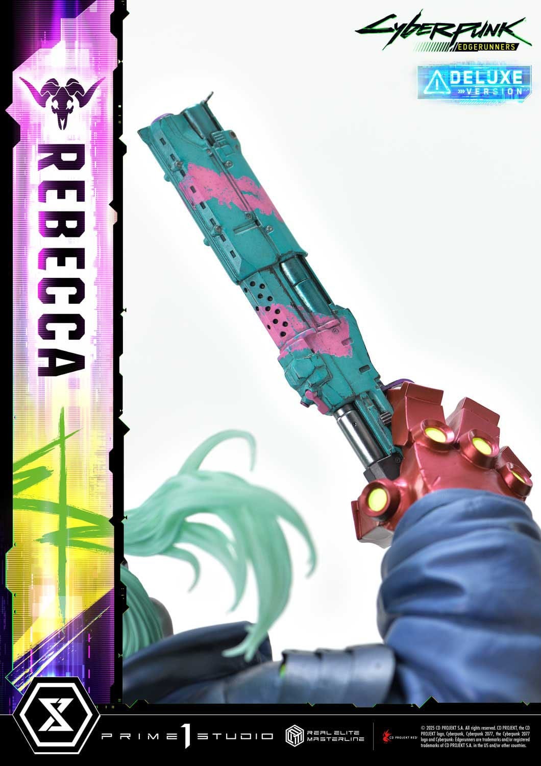 Cyberpunk: Edgerunners Real Elite Masterline Series Statue 1/4 Rebecca Deluxe Version 54 cm