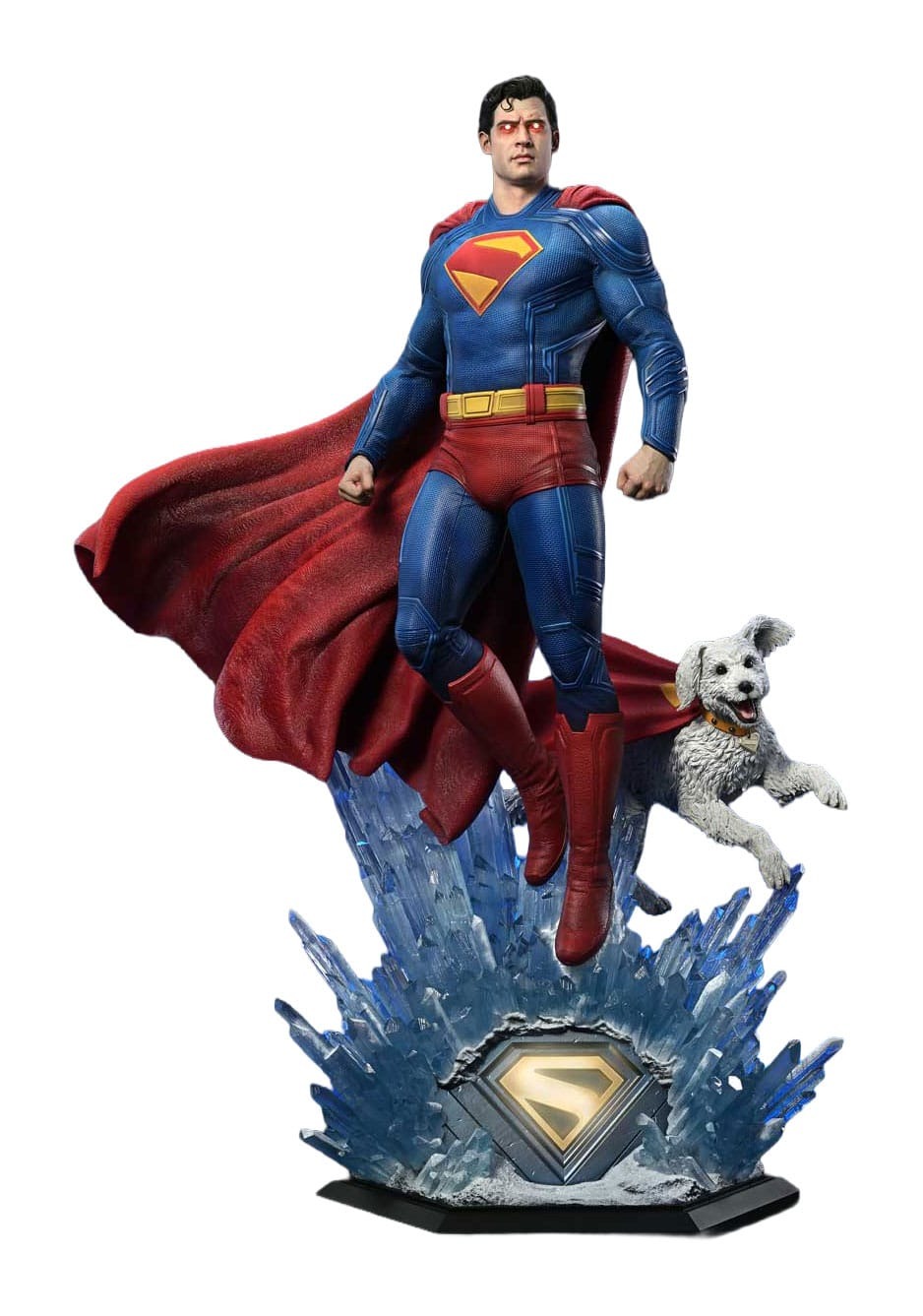 Superman (2025) Real Elite Masterline Series Statue 1/3 Superman with Krypto Bonus Version 95 cm