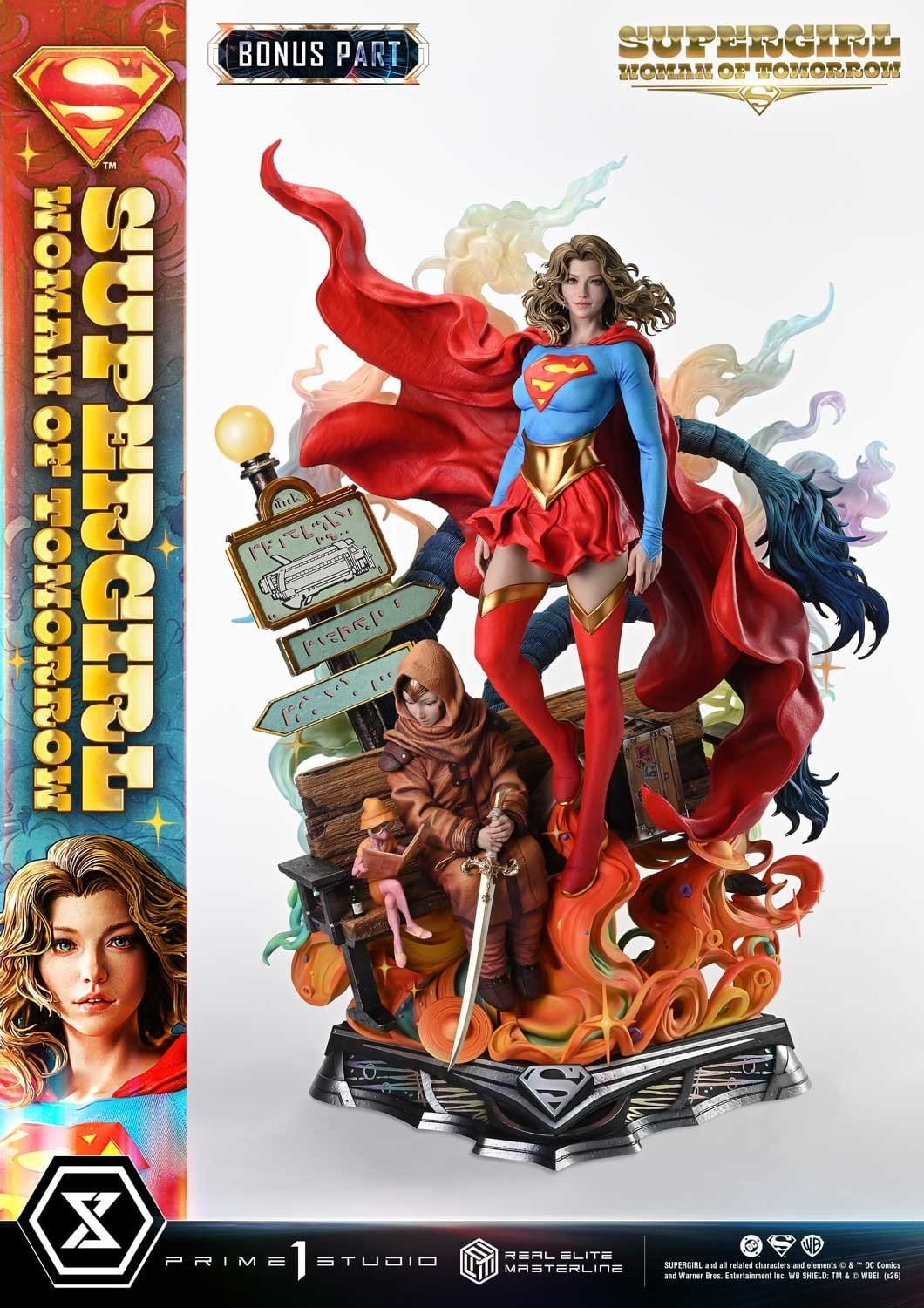 DC Comics Real Elite Masterline Series Statue 1/4 Supergirl Woman of Tomorrow Bonus Version 63 cm
