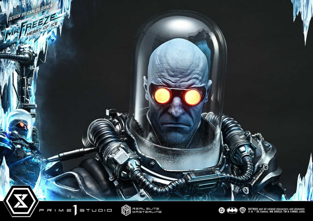 DC Comics Real Elite Masterline Series Statue 1/3 Batman (Comics) Mr. Freeze Heart of Ice (Design by Carlos D'Anda) 82 cm