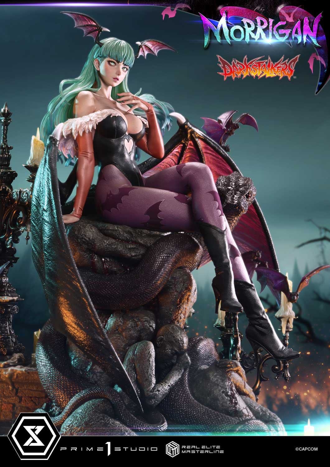 Darkstalkers Real Elite Masterline Series Statue 1/4 Morrigan 55 cm