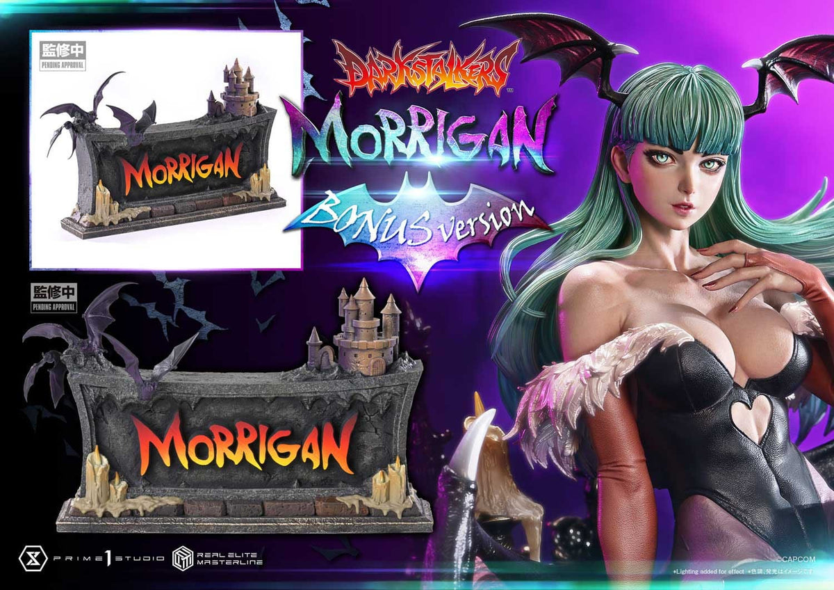 Darkstalkers Real Elite Masterline Series Statue 1/4 Morrigan Bonus Version 55 cm