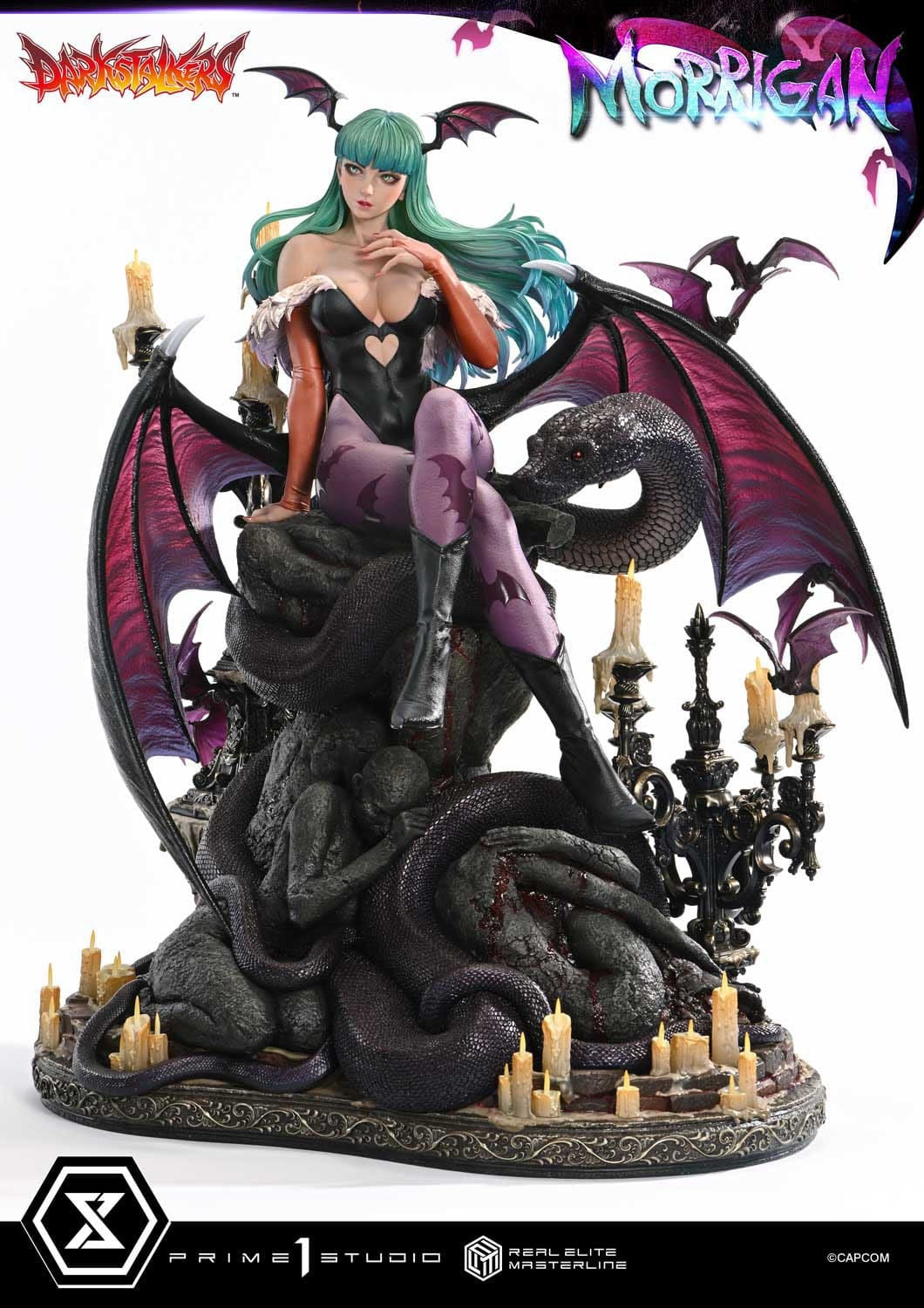 Darkstalkers Real Elite Masterline Series Statue 1/4 Morrigan Bonus Version 55 cm