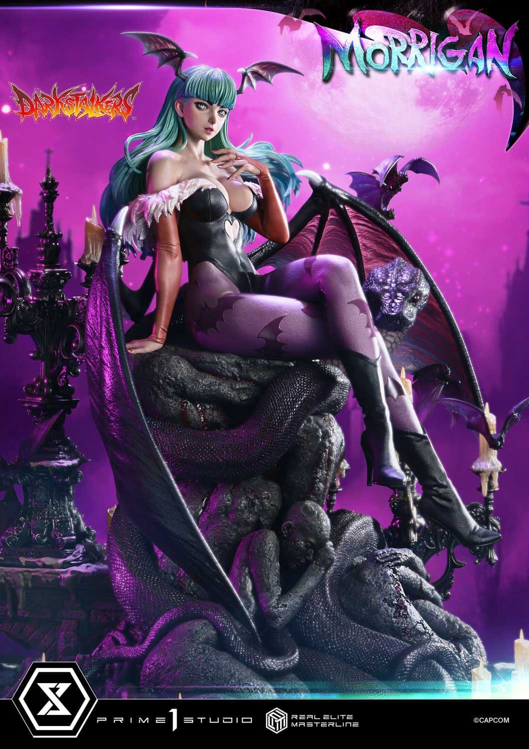 Darkstalkers Real Elite Masterline Series Statue 1/4 Morrigan Bonus Version 55 cm