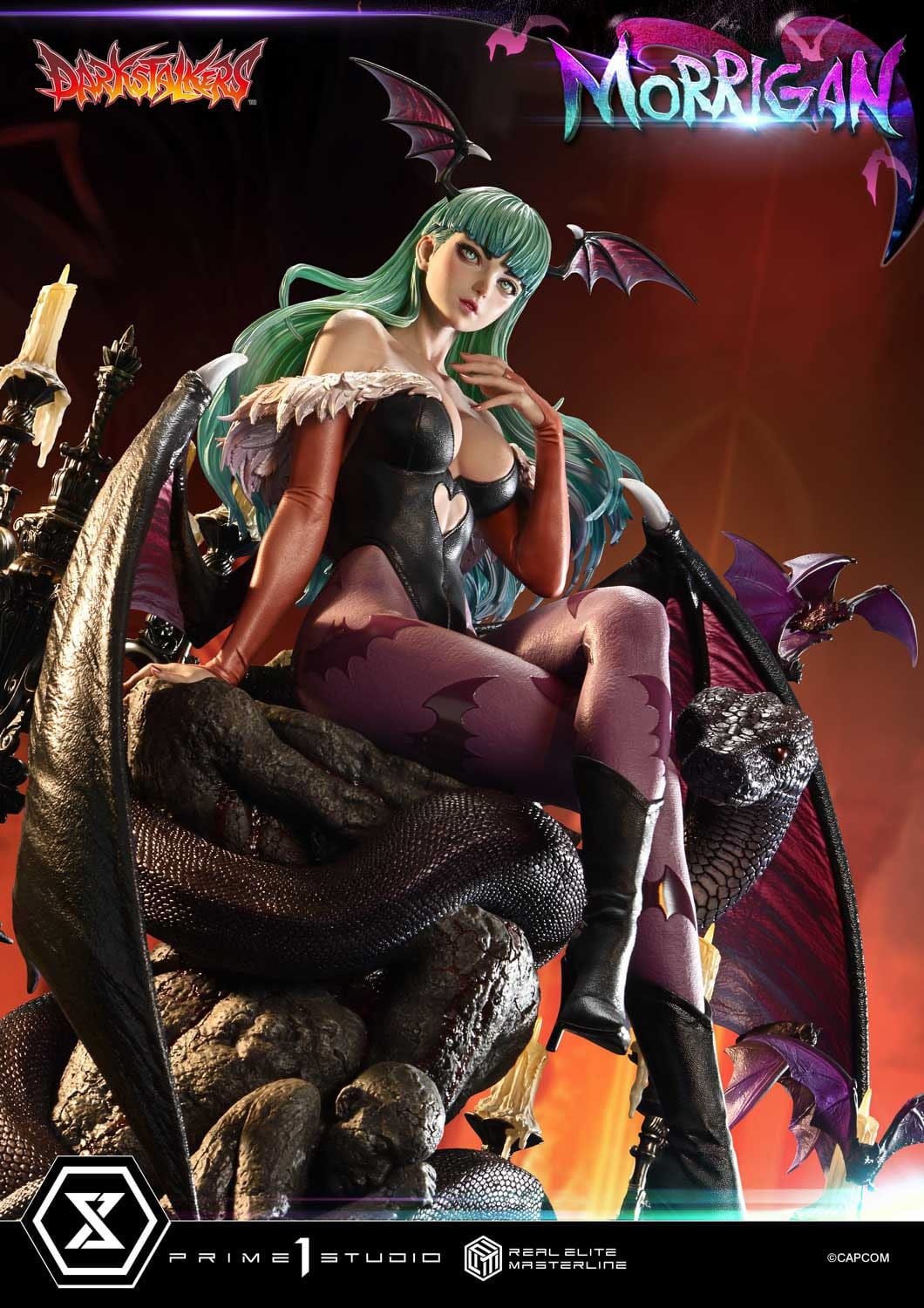 Darkstalkers Real Elite Masterline Series Statue 1/4 Morrigan Bonus Version 55 cm