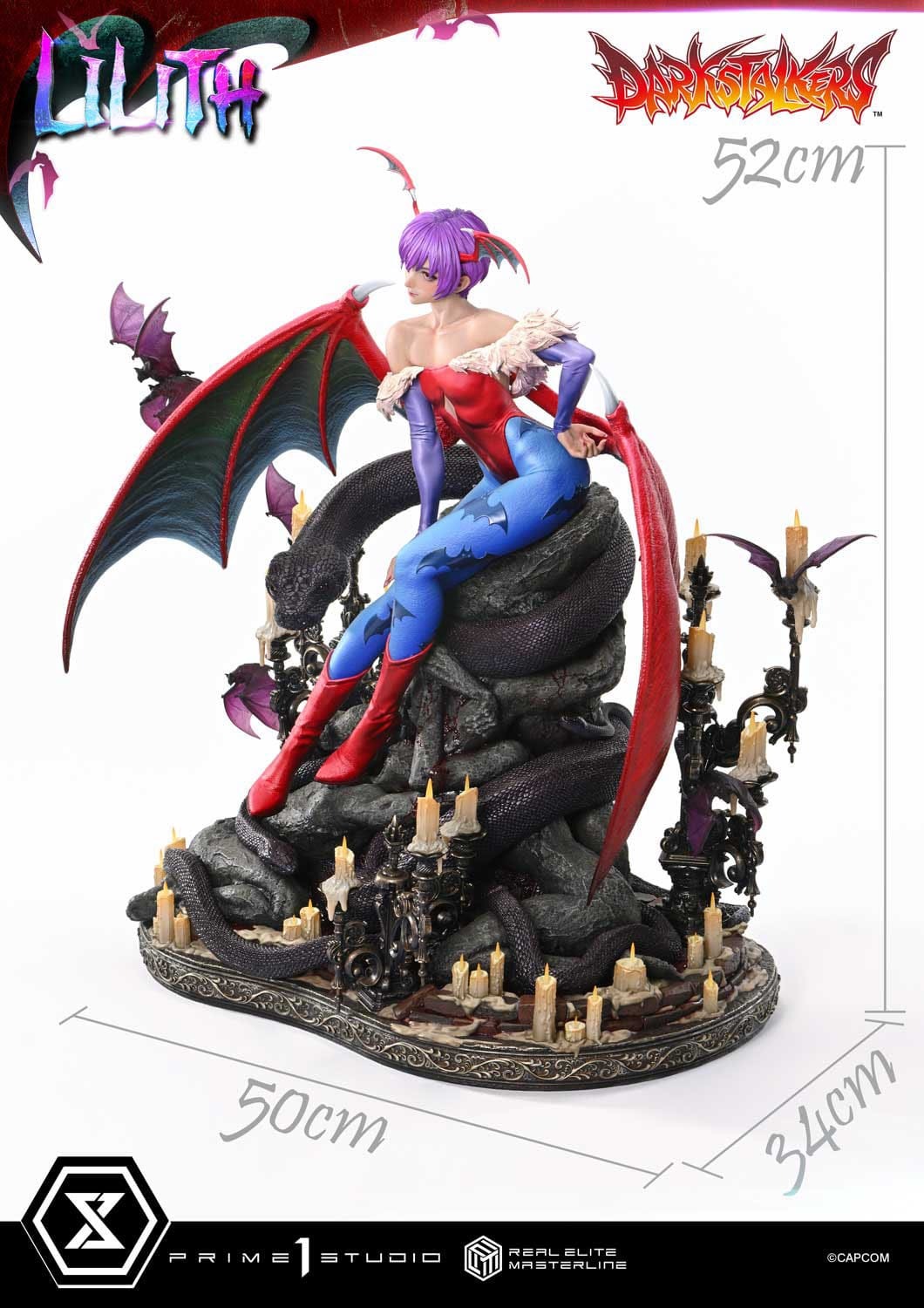 Darkstalkers Real Elite Masterline Series Statue 1/4 Lilith 52 cm