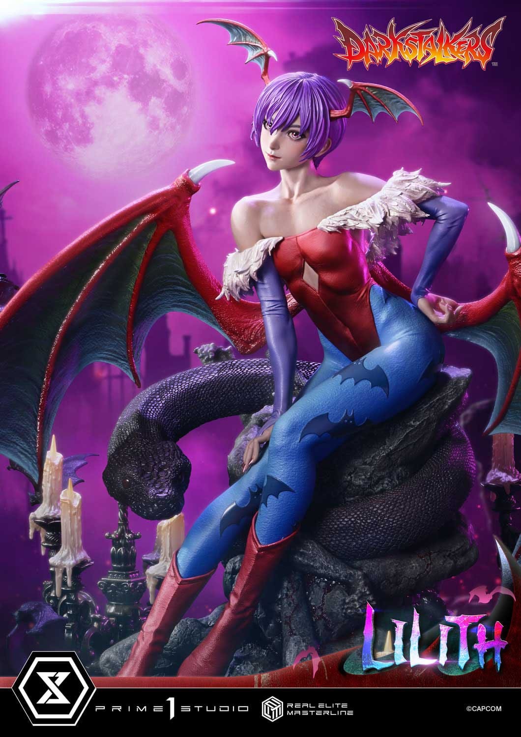 Darkstalkers Real Elite Masterline Series Statue 1/4 Lilith 52 cm