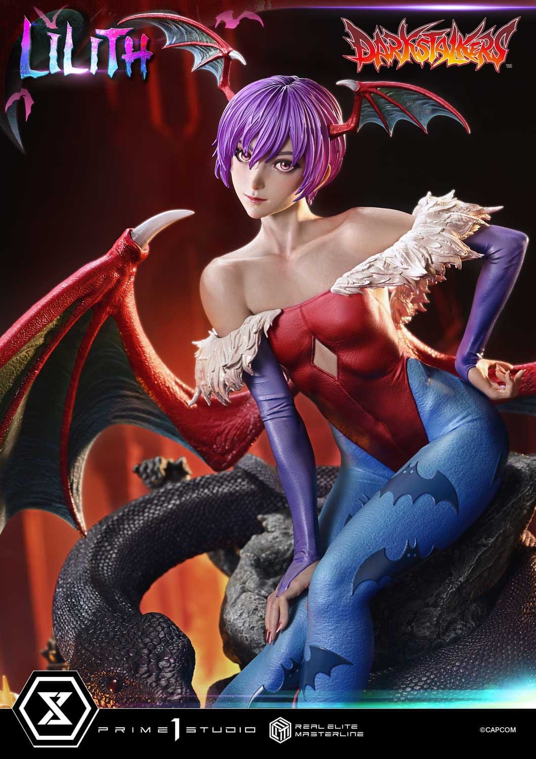 Darkstalkers Real Elite Masterline Series Statue 1/4 Lilith 52 cm
