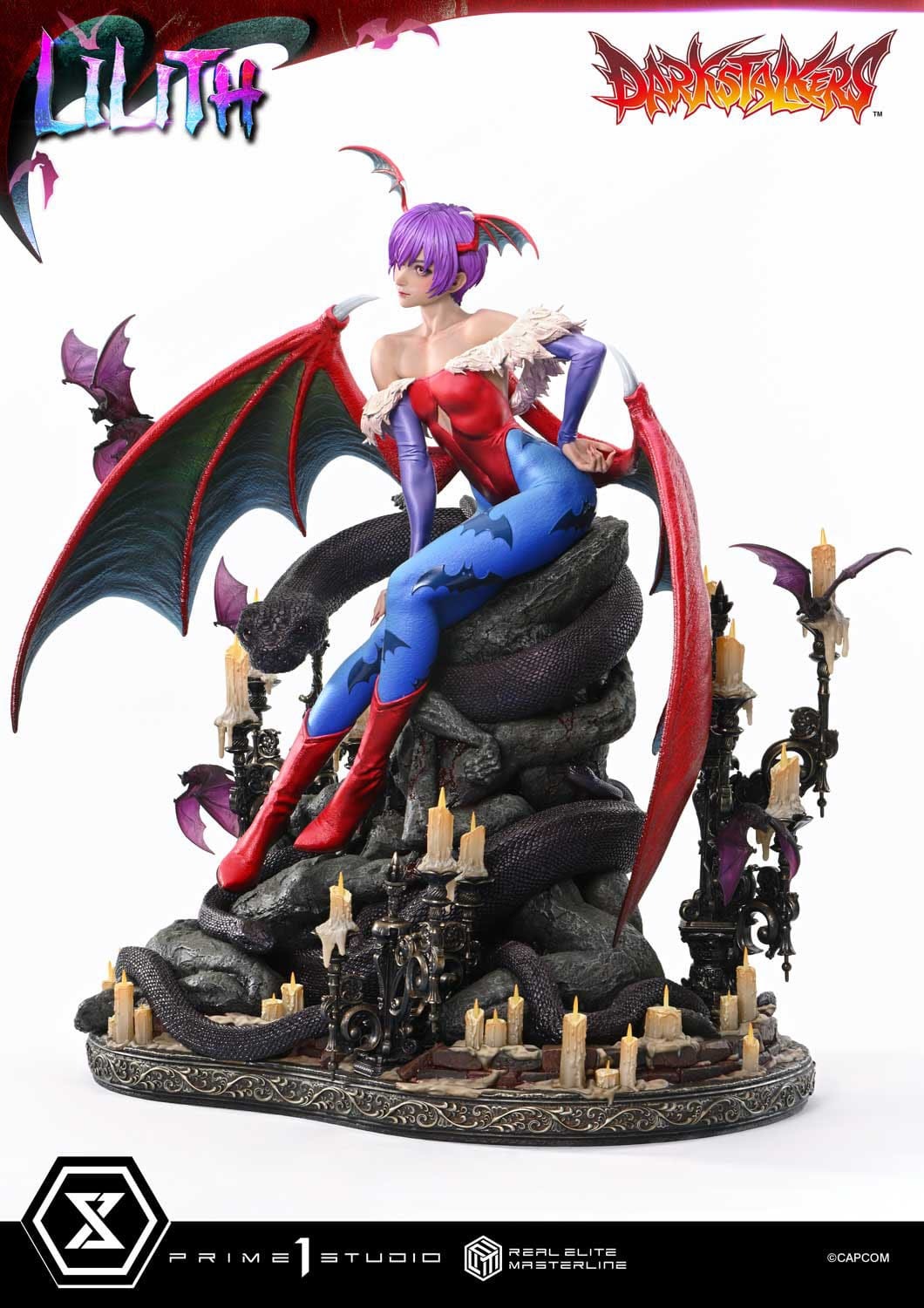 Darkstalkers Real Elite Masterline Series Statue 1/4 Lilith Bonus Version 52 cm