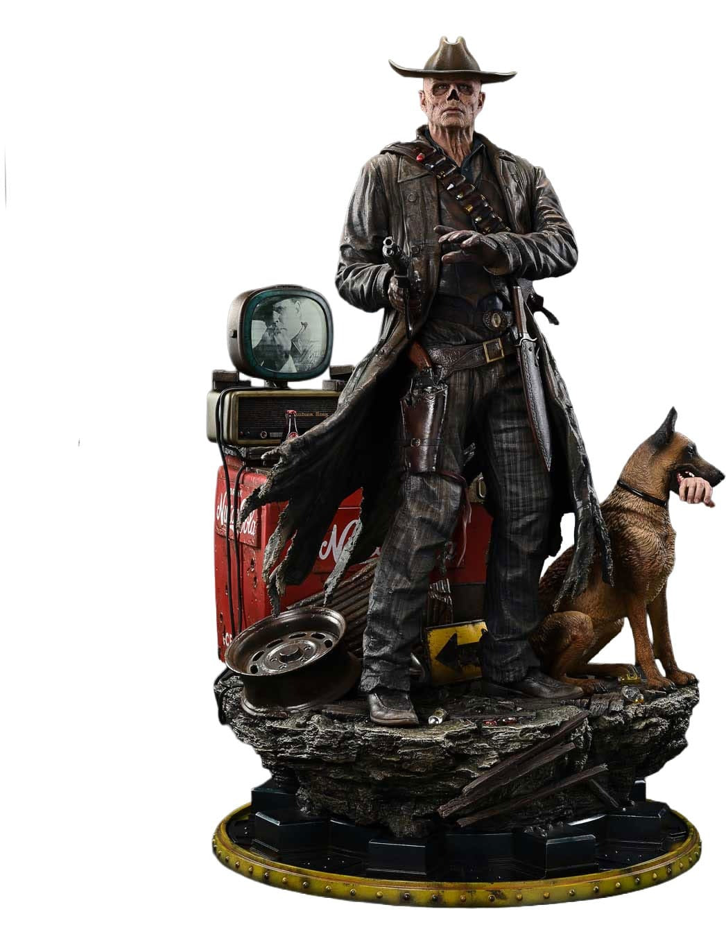 Fallout (TV Series) Real Elite Masterline Series Statue 1/4 The Ghoul 64 cm