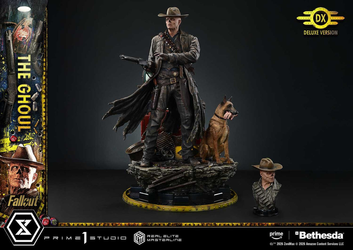 Fallout (TV Series) Real Elite Masterline Series Statue 1/4 The Ghoul Deluxe Version 64 cm