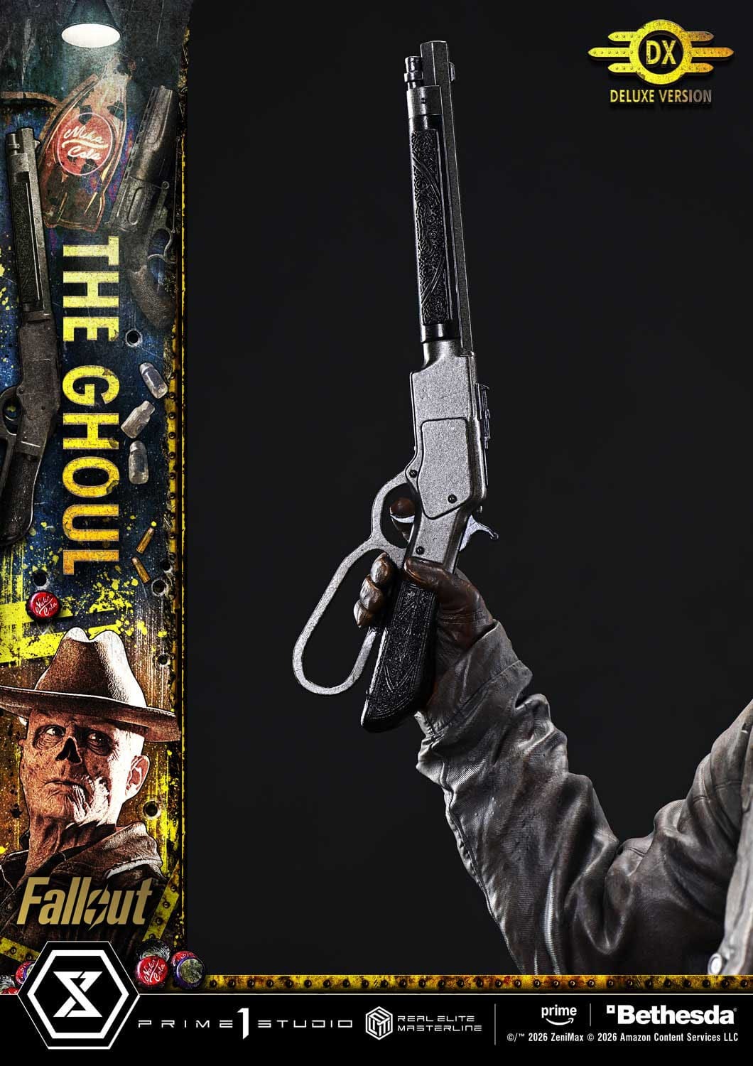 Fallout (TV Series) Real Elite Masterline Series Statue 1/4 The Ghoul Deluxe Version 64 cm