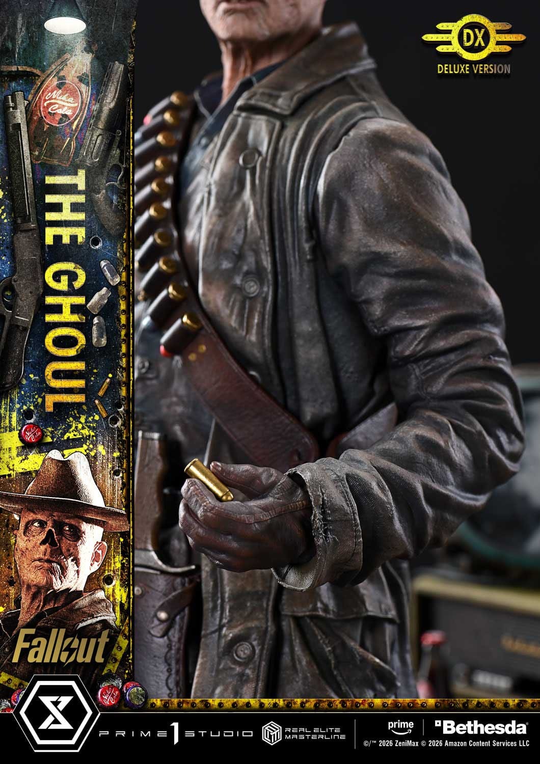 Fallout (TV Series) Real Elite Masterline Series Statue 1/4 The Ghoul Deluxe Version 64 cm