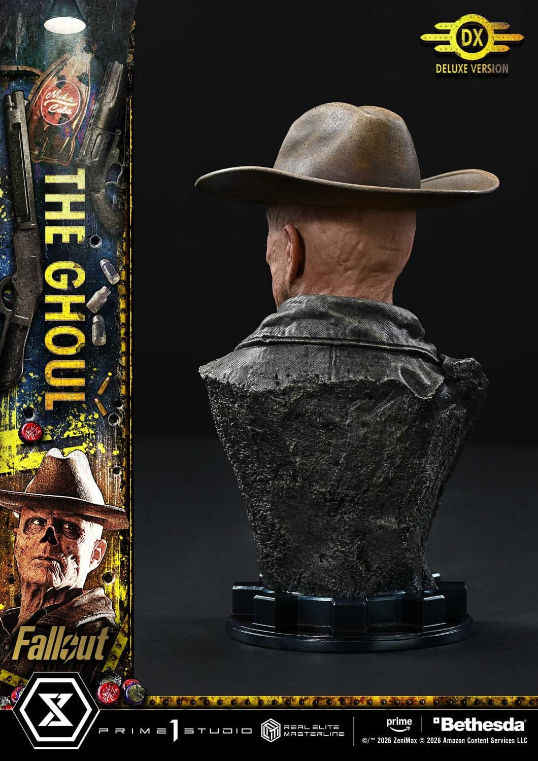 Fallout (TV Series) Real Elite Masterline Series Statue 1/4 The Ghoul Deluxe Version 64 cm