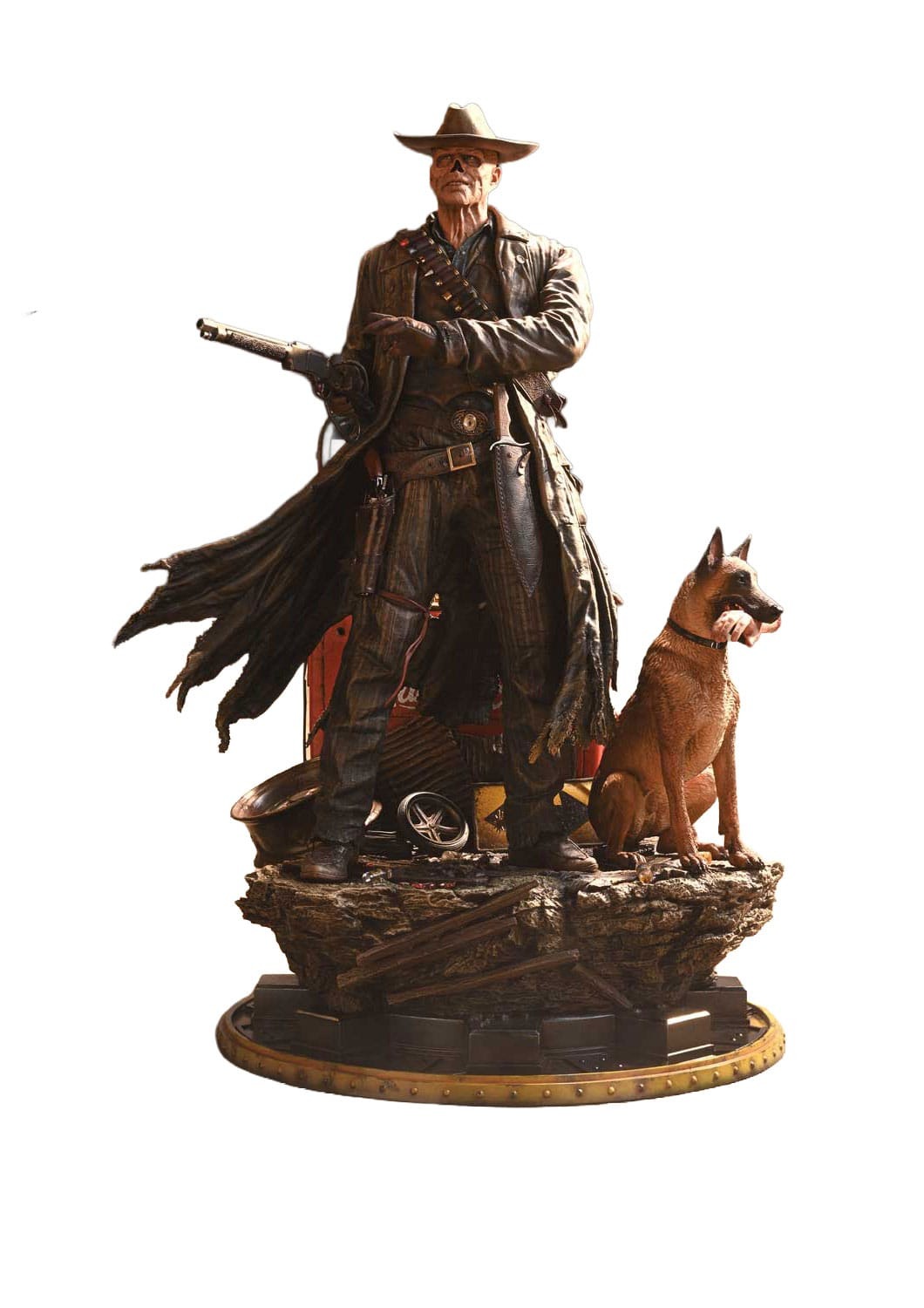 Fallout (TV Series) Real Elite Masterline Series Statue 1/4 The Ghoul DX Bonus Version 64 cm