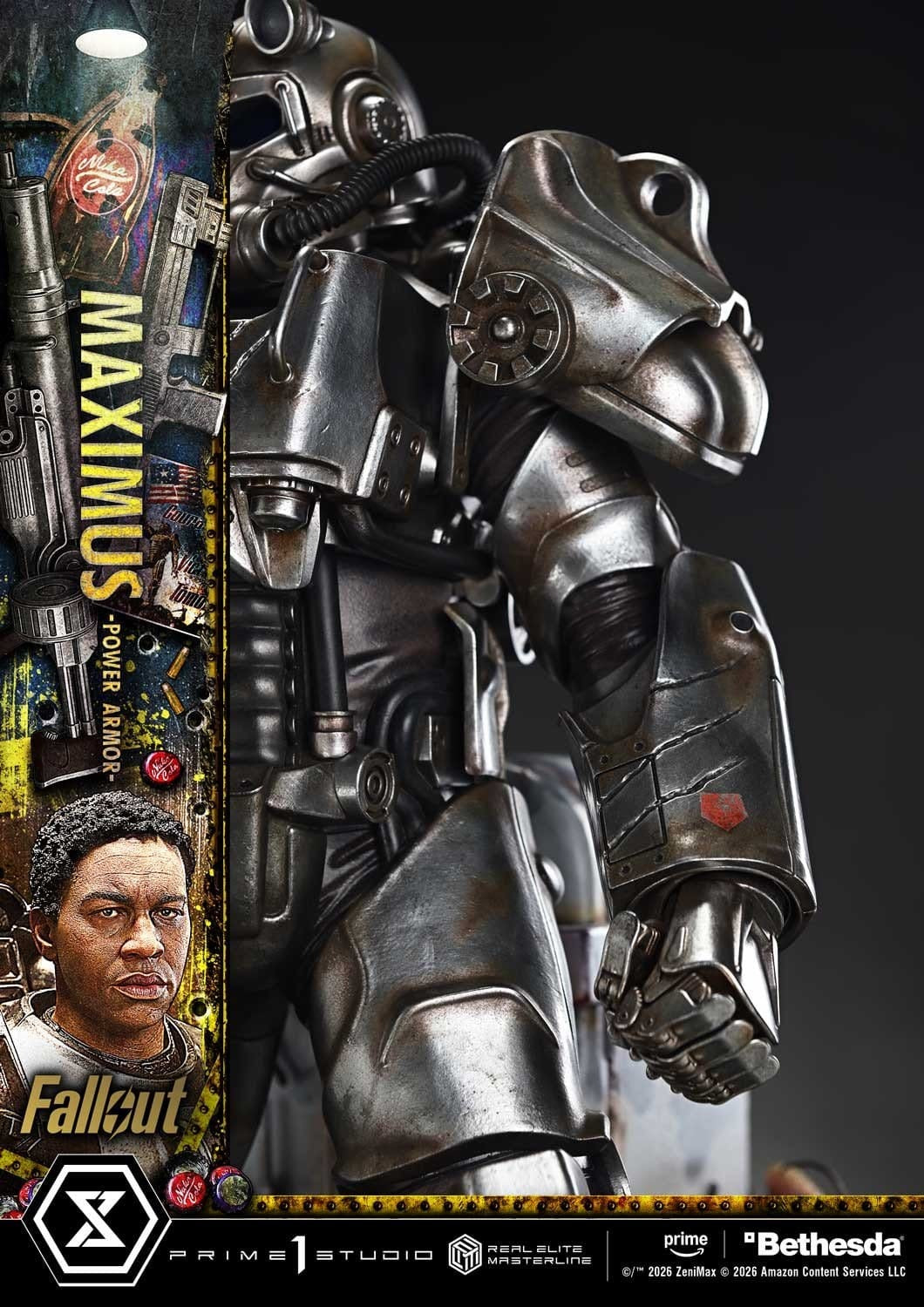 Fallout Real Elite Masterline Statue 1/4 Maximus Power Armor 67 cm