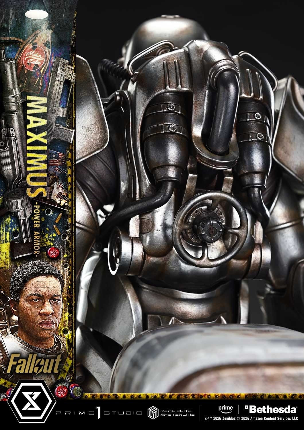 Fallout Real Elite Masterline Statue 1/4 Maximus Power Armor 67 cm