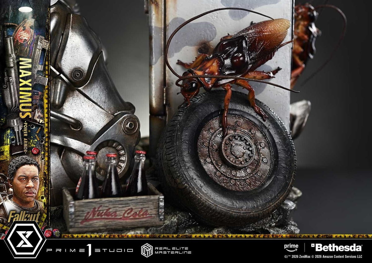 Fallout Real Elite Masterline Statue 1/4 Maximus Power Armor 67 cm