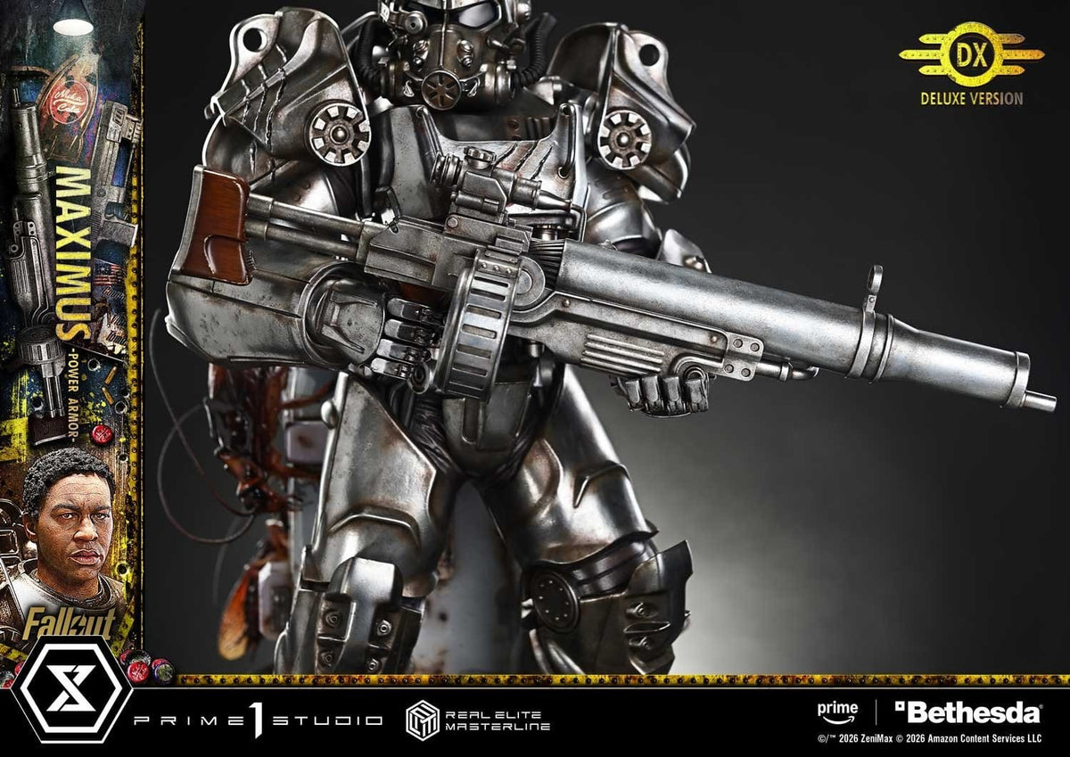 Fallout Real Elite Masterline Statue 1/4 Maximus Power Armor Deluxe Version 67 cm