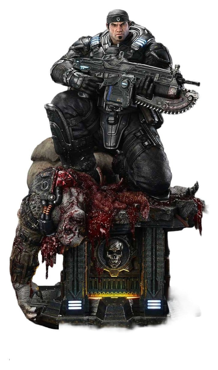 Gears of War: Reloaded Real Elite Masterline Series Statue 1/3 Marcus Fenix Ultimate Version 97 cm