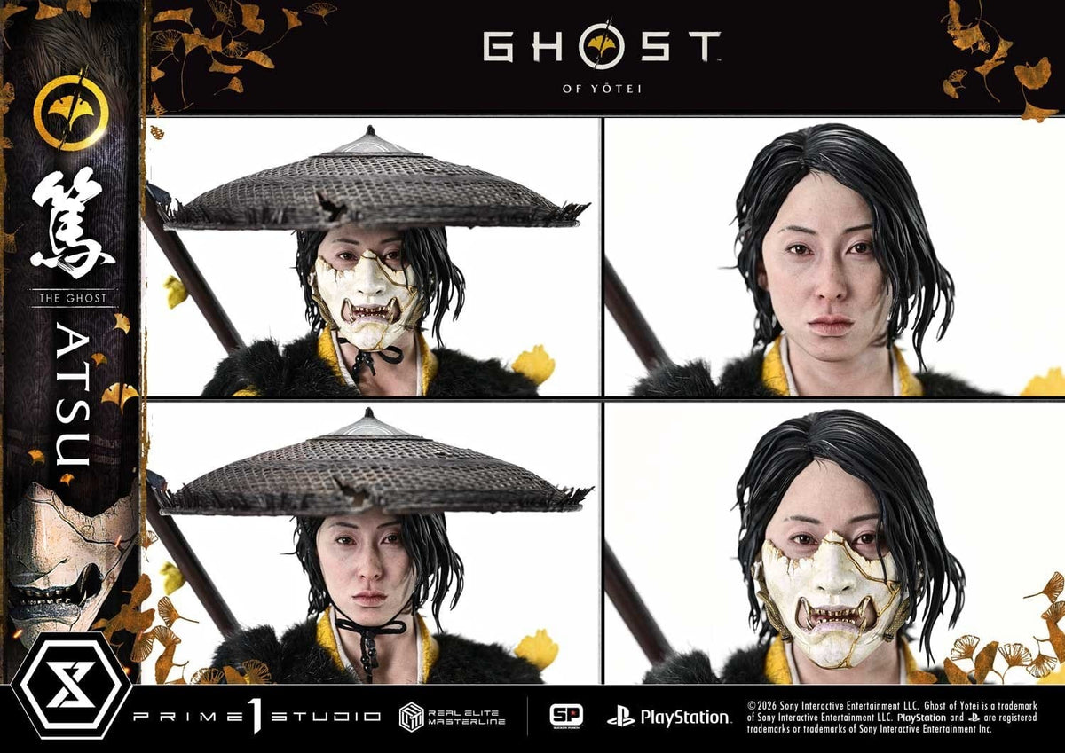 Ghost of Yotei Real Elite Masterline Statue 1/4 Atsu 59 cm