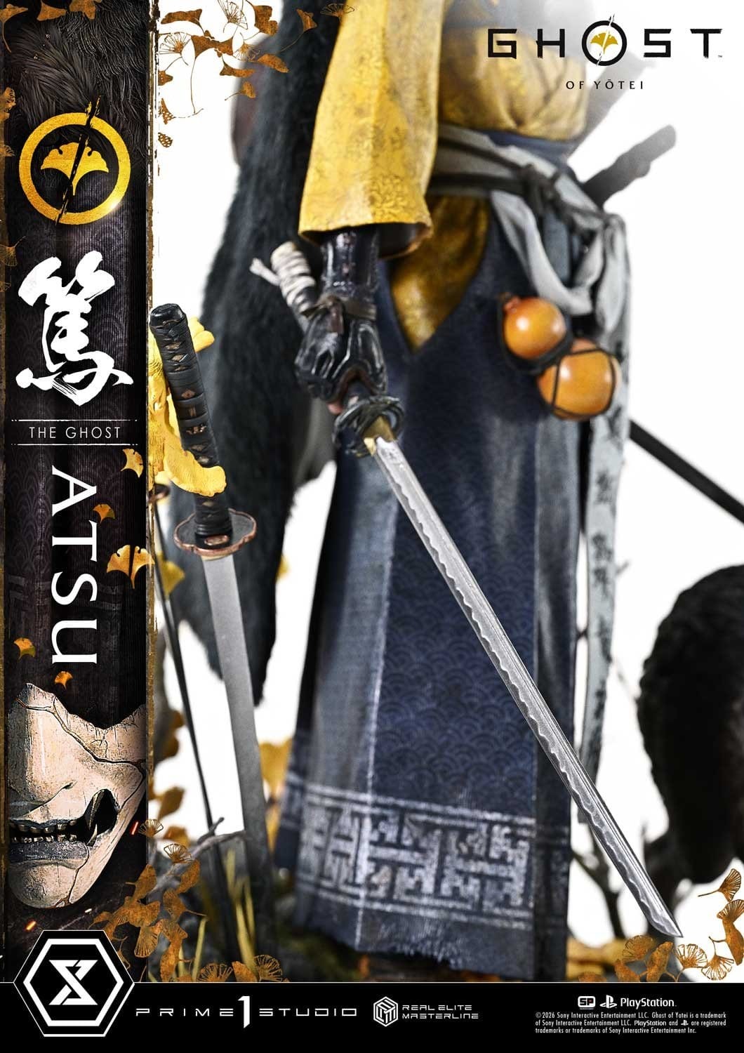 Ghost of Yotei Real Elite Masterline Statue 1/4 Atsu 59 cm