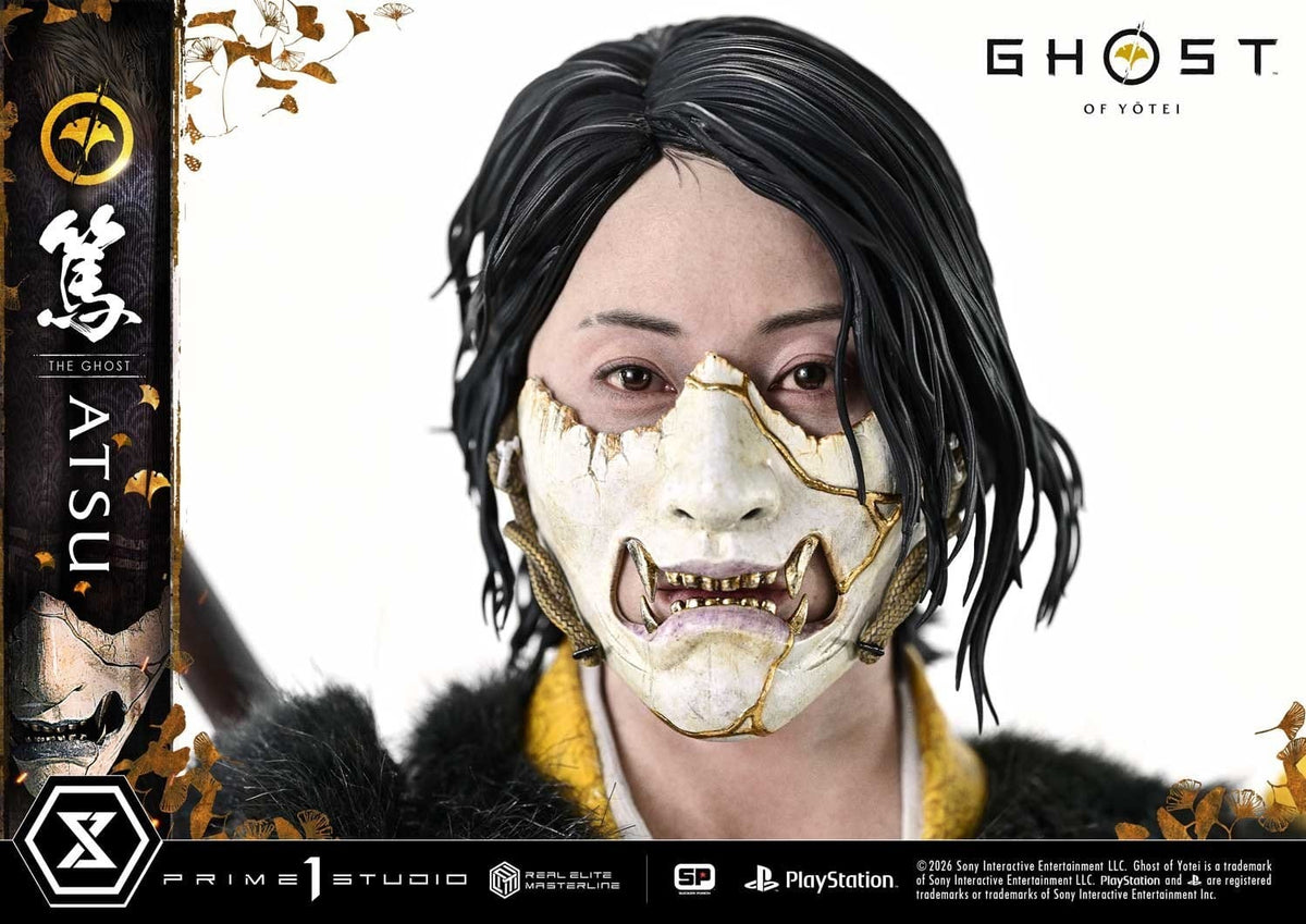Ghost of Yotei Real Elite Masterline Statue 1/4 Atsu 59 cm