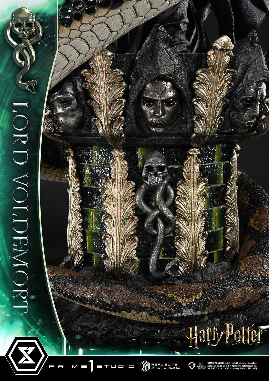Harry Potter Real Elite Masterline Series Statue 1/4 Lord Voldemort Bonus Version 83 cm
