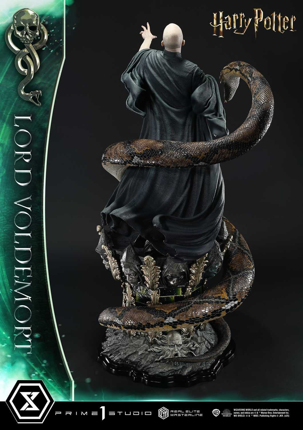 Harry Potter Real Elite Masterline Series Statue 1/4 Lord Voldemort Bonus Version 83 cm