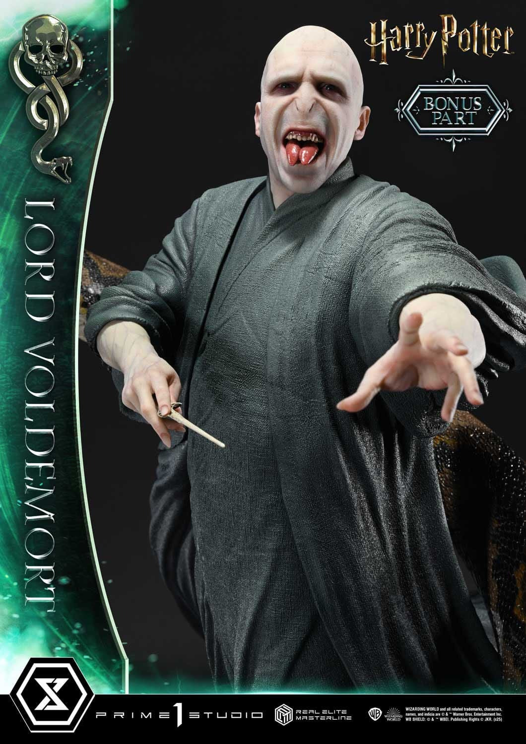 Harry Potter Real Elite Masterline Series Statue 1/4 Lord Voldemort Bonus Version 83 cm