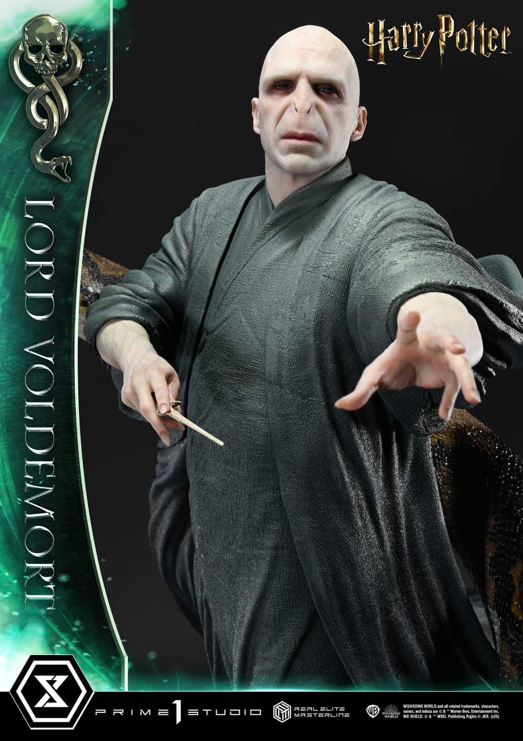 Harry Potter Real Elite Masterline Series Statue 1/4 Lord Voldemort Bonus Version 83 cm