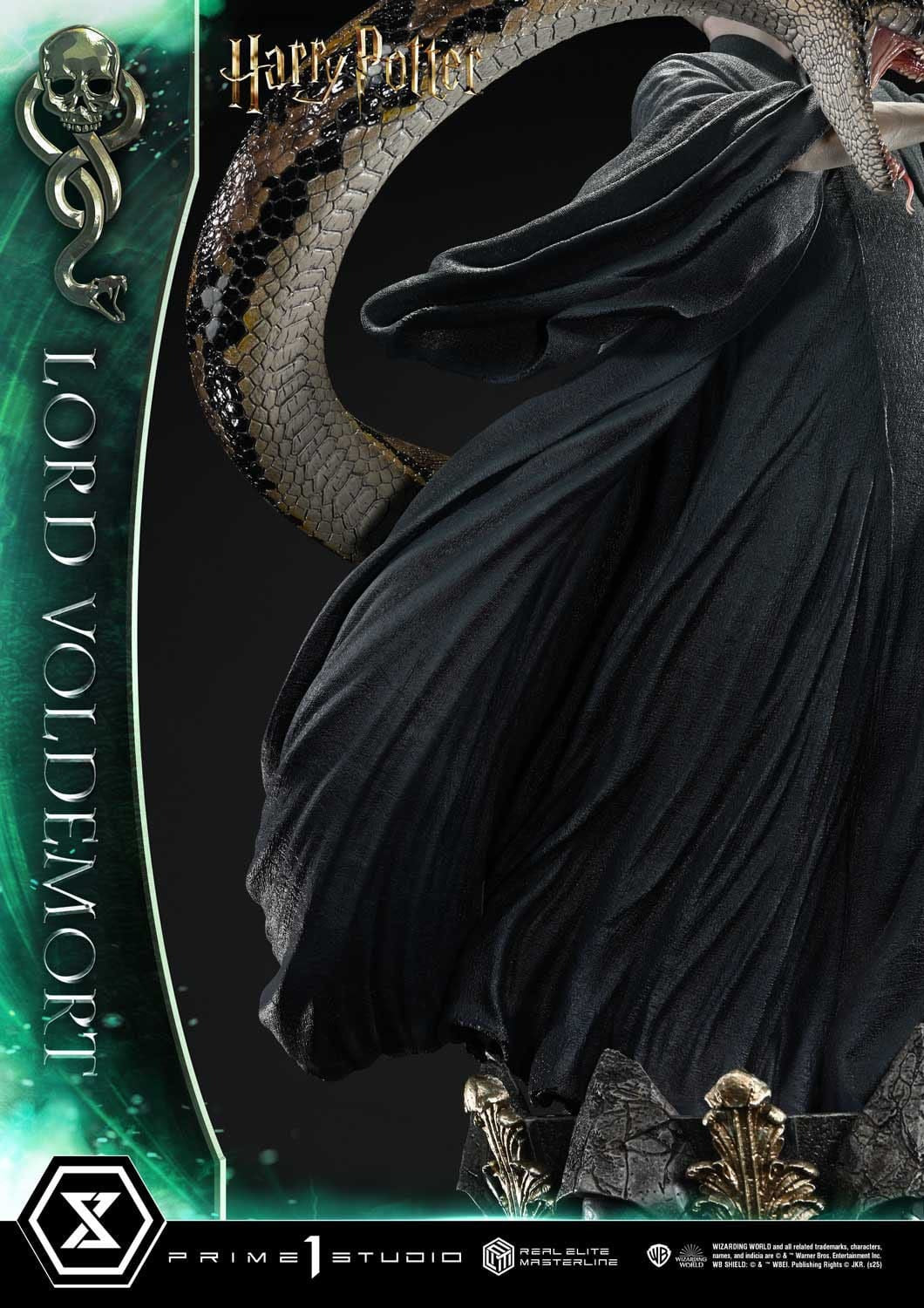 Harry Potter Real Elite Masterline Series Statue 1/4 Lord Voldemort Bonus Version 83 cm