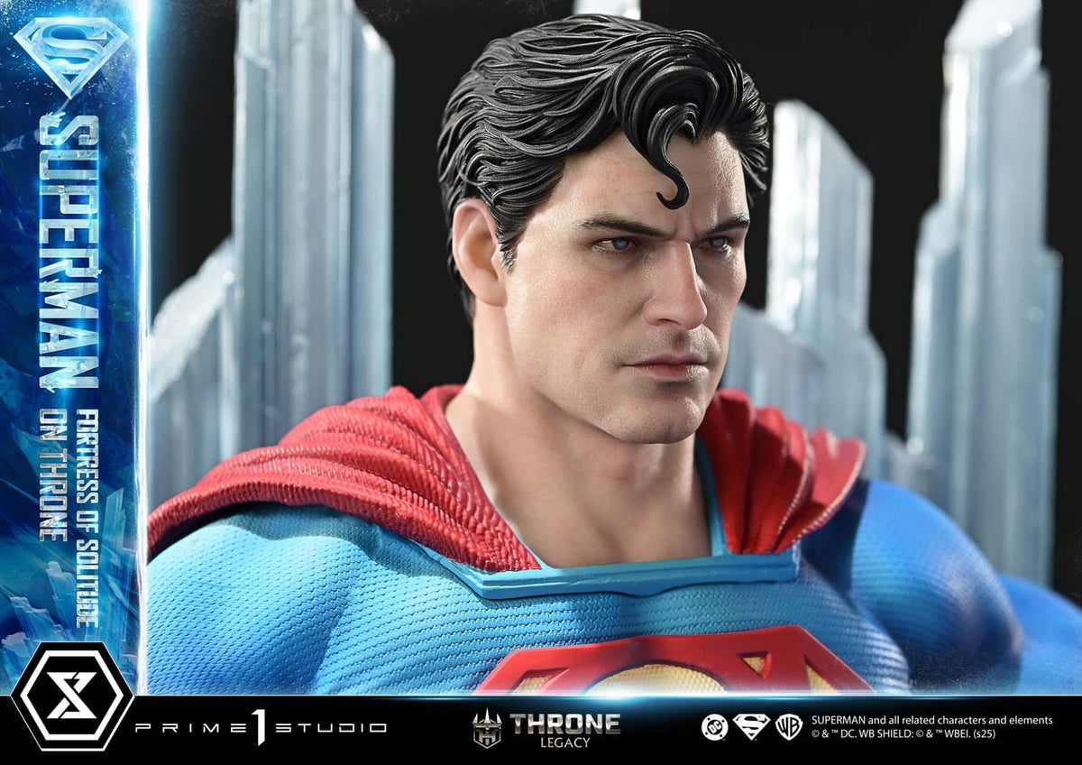 DC Comics Throne Legacy Collection Statue Statue 1/4 Superman Fortress of Solitude on Throne (Design by Gabriele Dell'Otto) 52 cm