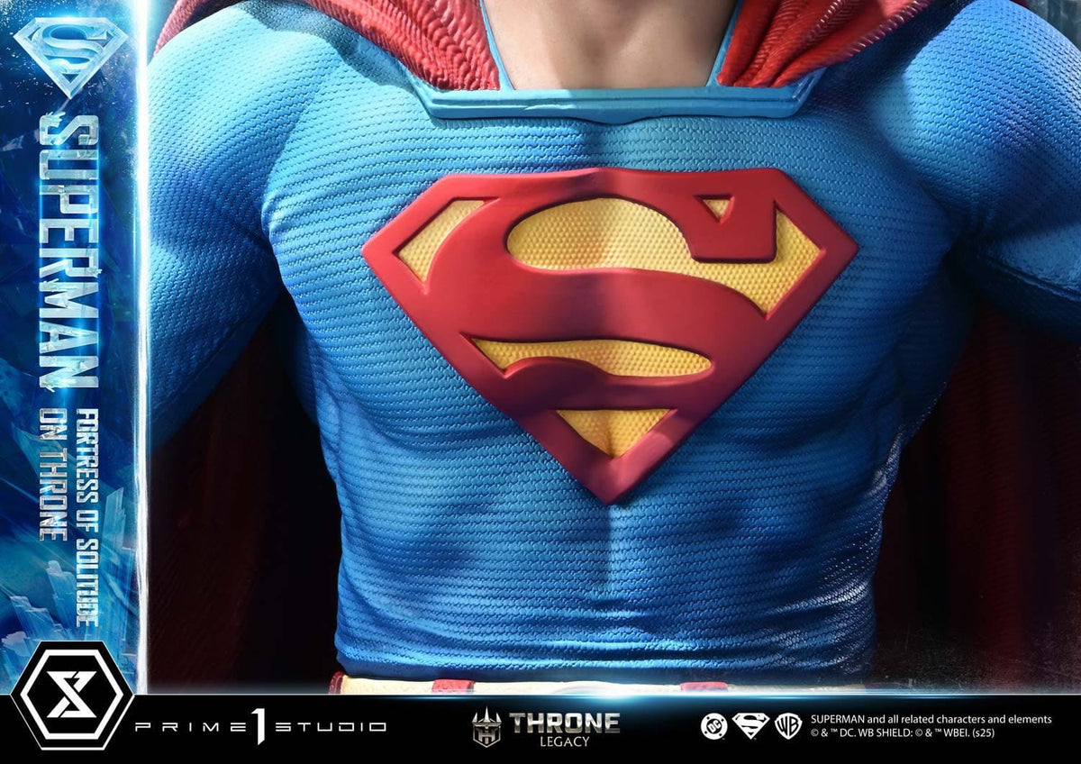 DC Comics Throne Legacy Collection Statue Statue 1/4 Superman Fortress of Solitude on Throne (Design by Gabriele Dell'Otto) 52 cm