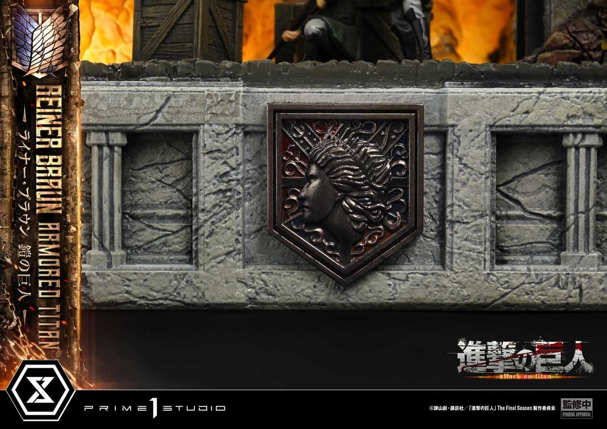 Attack on Titan (TV animation) Ultimate Diorama Masterline Statue Reiner Braun Armored Titan 75 cm
