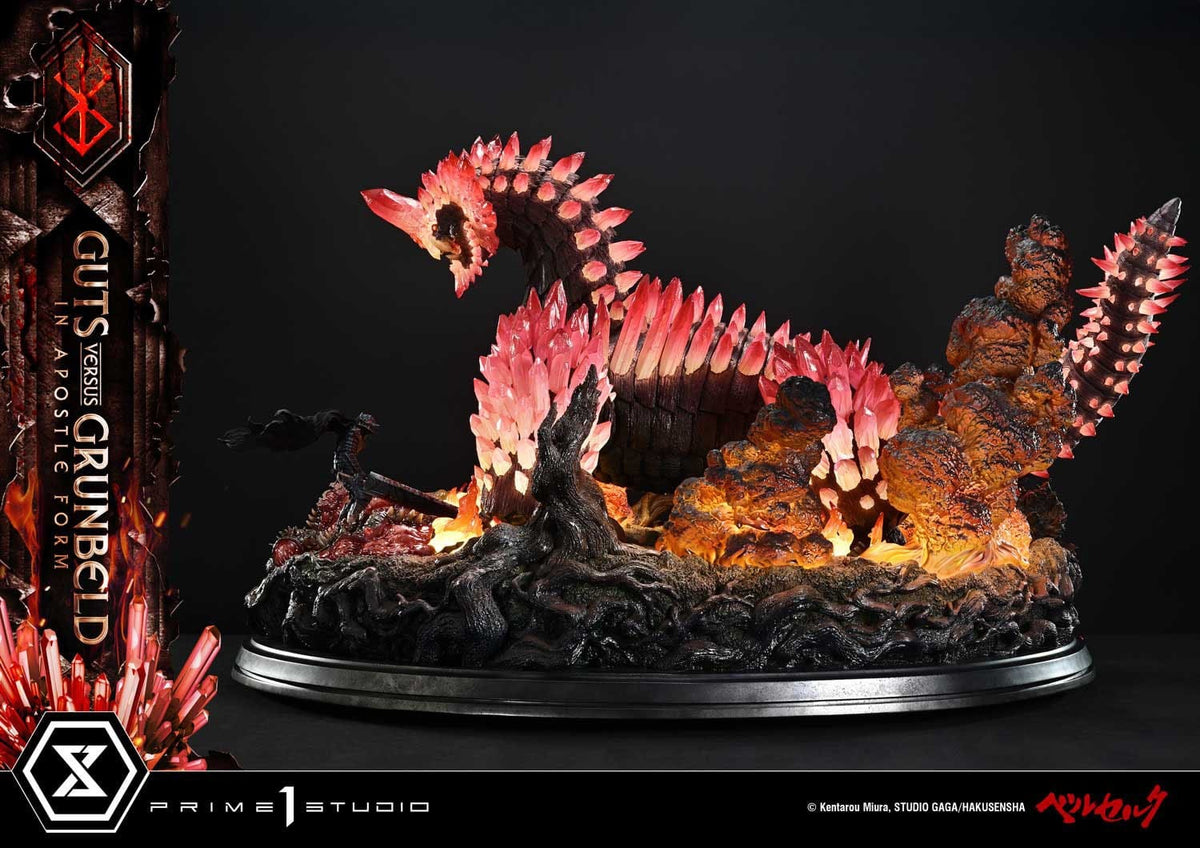 Berserk Ultimate Diorama Masterline Series Statue Berserk Guts vs. Grunbeld in Apostle Form  58 cm