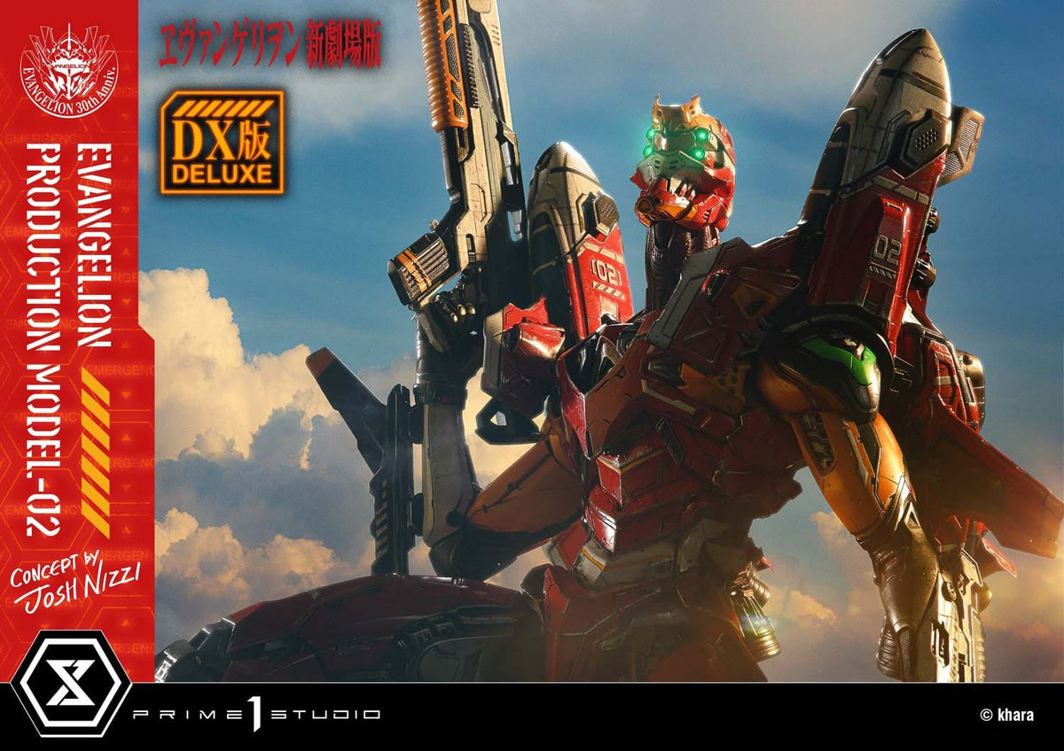 Rebuild of Evangelion Ultimate Diorama Masterline Series Statue Evangelion Production Model-02 (Concept By Josh Nizzi) Deluxe Bonus Version 73 cm