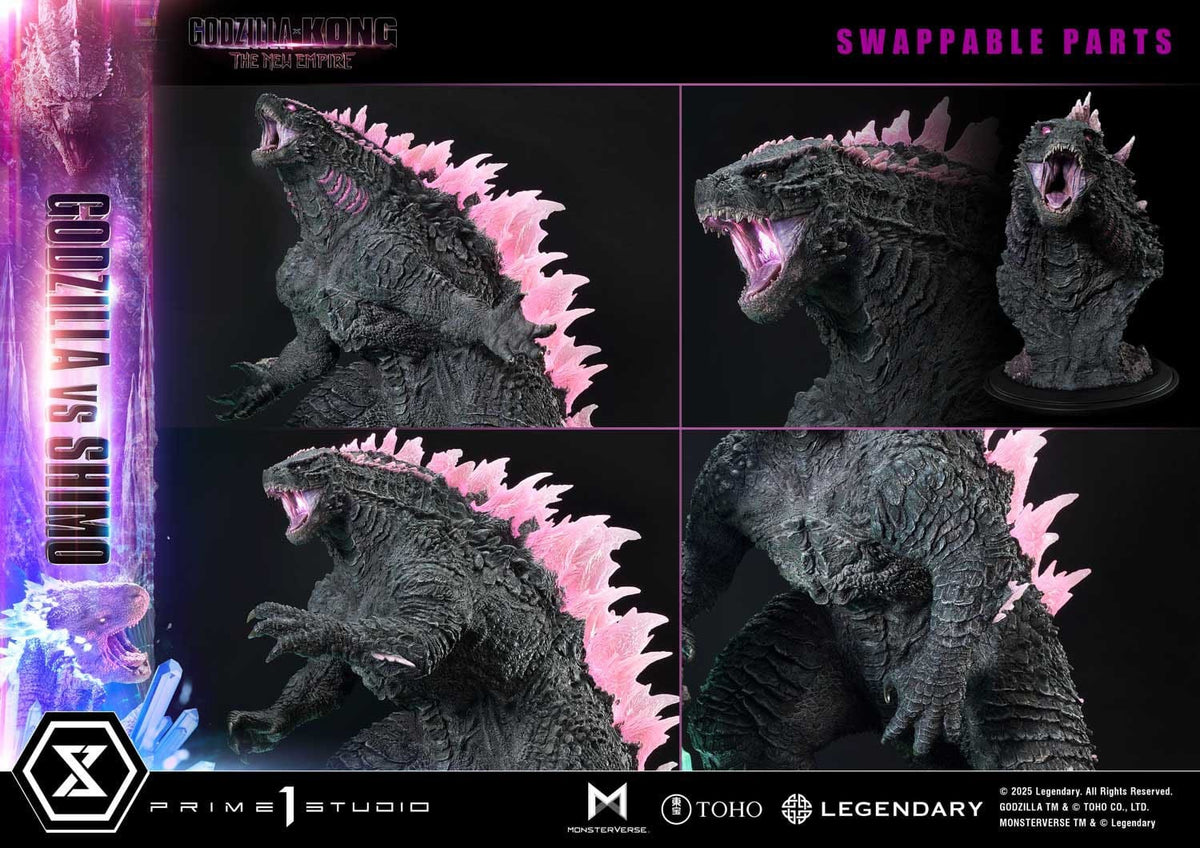 Godzilla x Kong: The New Empire Ultimate Diorama Masterline Series Statue Godzilla vs Shimo 86 cm